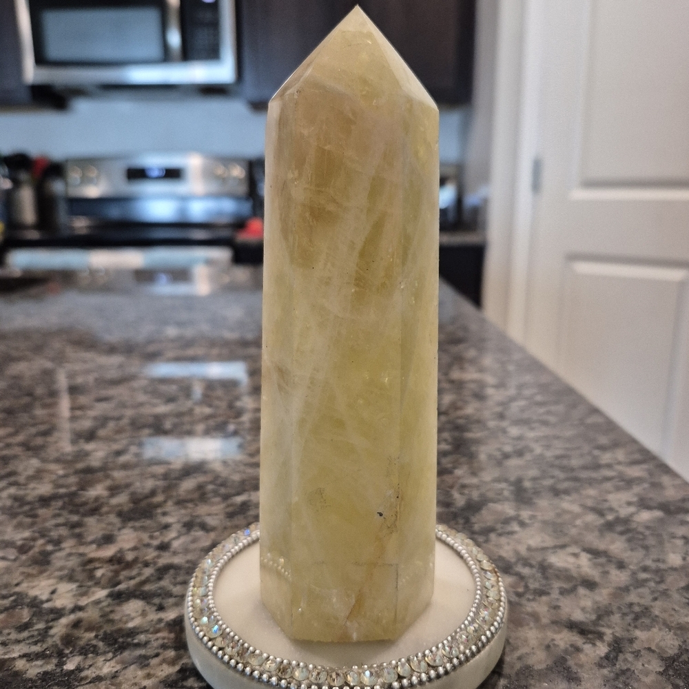 Citrine Quartz Crystal #3 - Picture 6 of 12